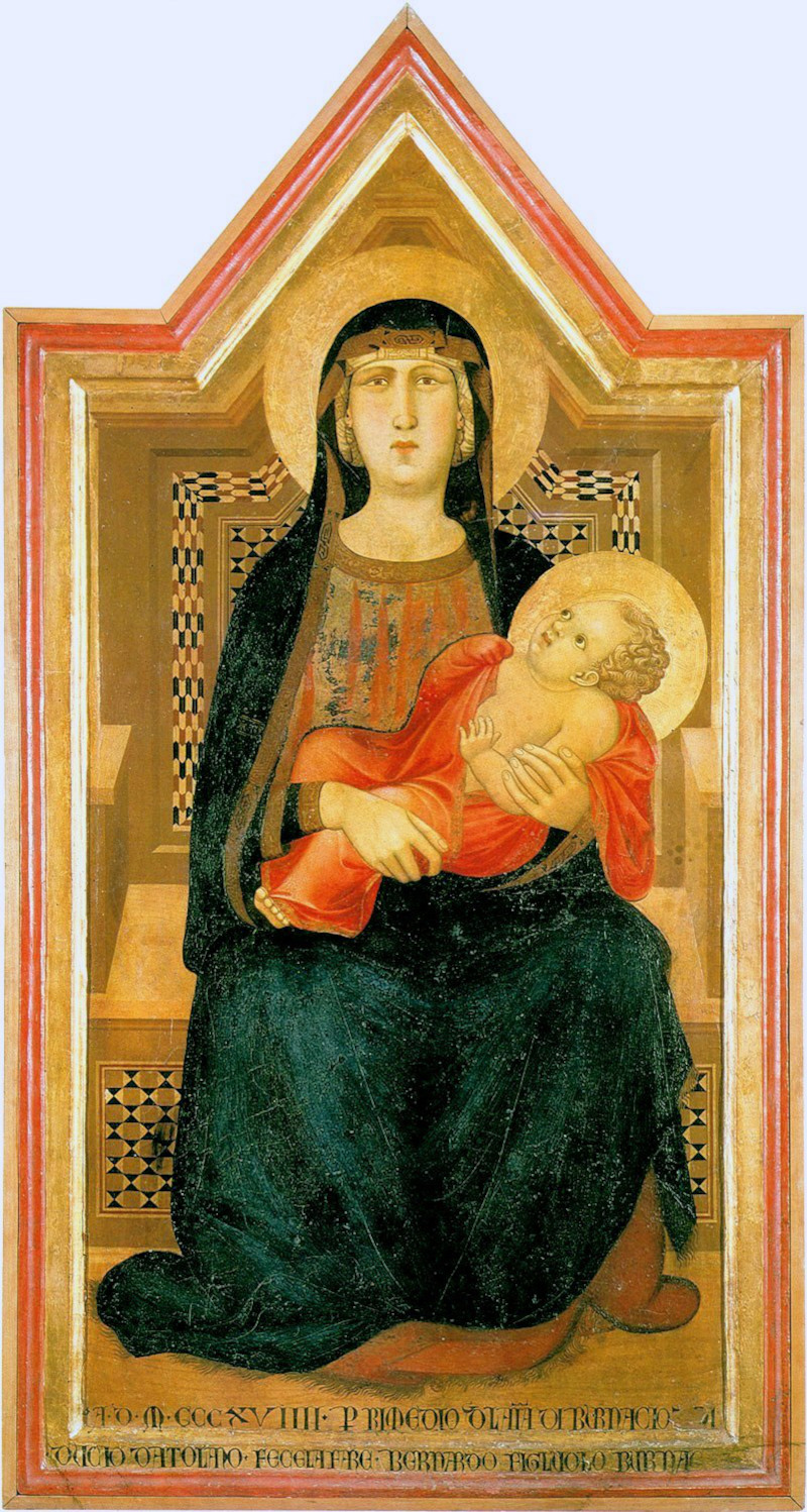 Madonna and Child Ambrogio Lorenzetti